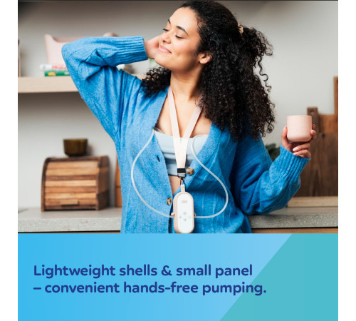 canpol 20/106 Двойной портативный молокоотсос "milkshell"