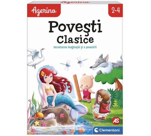 as kids 1024-50832 Развивающая игра agerino “Классические сказки” (рум)