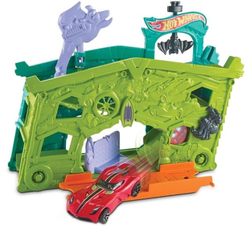 hot wheels fjn34 set de joacă pliabil cu o mașină (în sort)