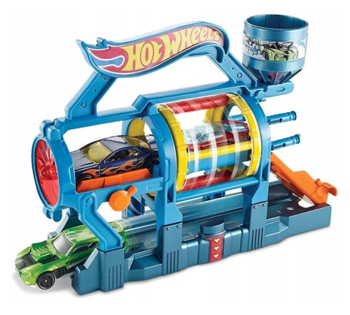 hot wheels fjn34 set de joacă pliabil cu o mașină (în sort)