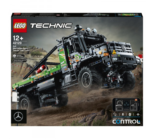  lego technic 42129 Конструктор "Полноприводный грузовик-внедорожник mercedes-benz zetros " (2110 дет.)