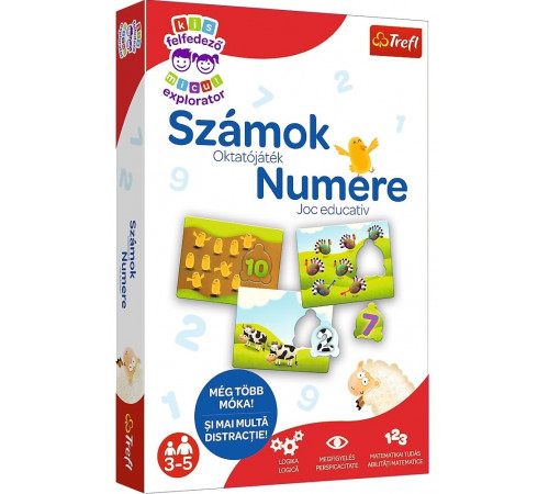 Trefl 01982 Образовательная игра "Учим цифры" (рум.)  trefl 01982 Образовательная игра "Учим цифры" (рум.)