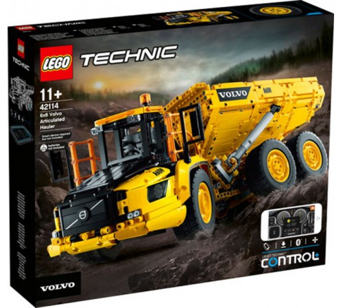  lego technic 42114 Конструктор "Самосвал volvo 6х6" (2193 дет.)