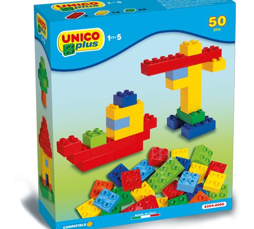  androni giocattoli 8504-0000 constructor "unico plus" (50 el.)