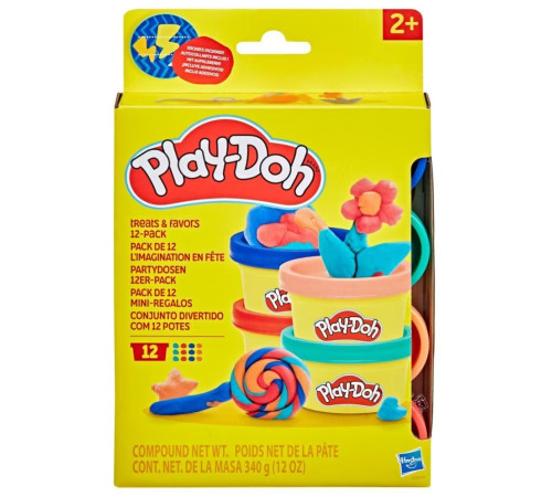 play-doh g0519 set creativ "treats and favors" (12 buc.)