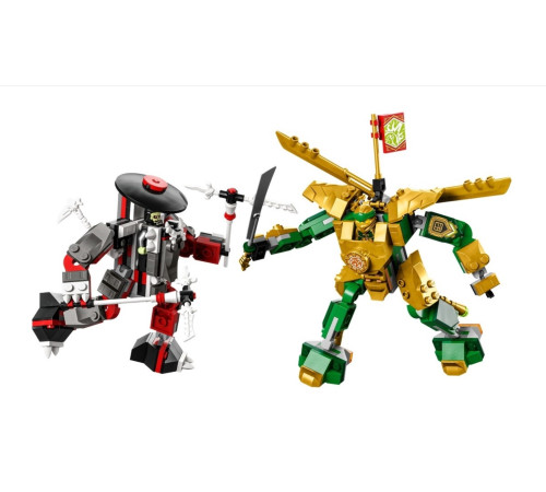 lego ninjago 71781 Конструктор "Битва роботов Ллойда evo" (223 дет.)