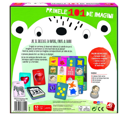 as kids 1040-33301 joc "primele 101 de imagini" (ro)