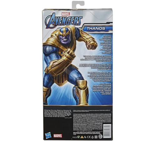 avengers e7381 figura titan hero "thanos" (30 cm.)