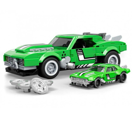 hot wheels jft16 Конструктор speed camaro (289 дет.)
