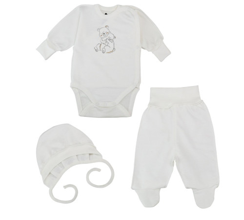  minikin 25710162 Набор из 3 ед. "Мамины объятия" (р. 62) молочный