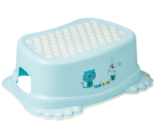  tega baby suport pentru picioare "câine și pisica" pk-006-101 albastru