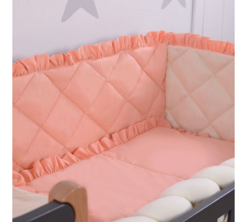 veres 219.10 lenjerie de pat "macaroon peach" (6 buc.)