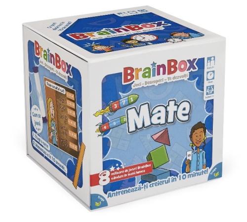 asmodee g114018 Игра brainbox "Давай изучать математику" (ro)
