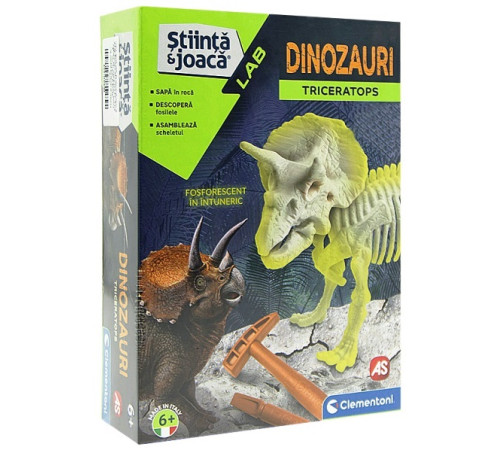 as kids 1026-50909 Лаборатория науки и игр "Раскопки Динозавра Трицератопс" (ro)