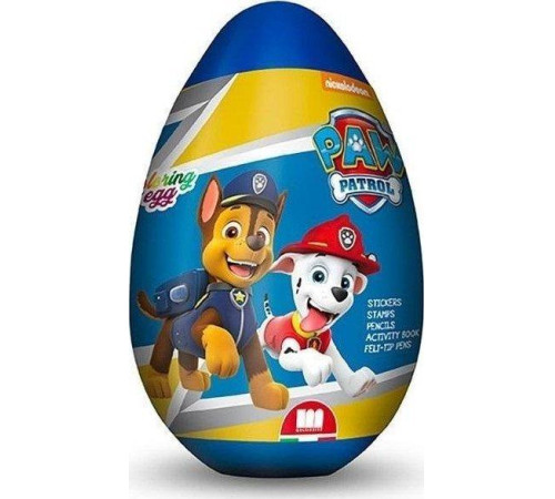 Multiprint 32903 Набор для рисования в яйце "Patrol"  multiprint 32903 Набор для рисования в яйце "patrol"