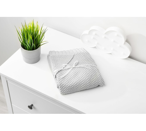 sensillo-43494 pătură din bambus cu glugă (90 x 85 cm) gri