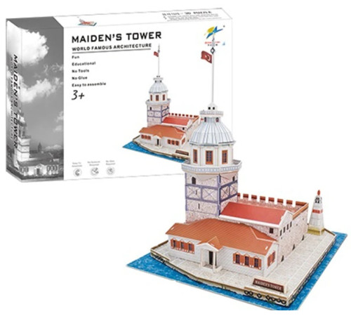  82399 puzzle 3d "turnul fecioarei" (maiden&rsquo;s tower)