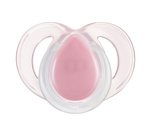 tommee tippee tt0484 Пустышка симметричная "night time" розовый (6-18 м.) 2 шт. 