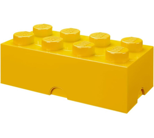  lego Контейнер для хранения storage brick 8 (50 x 25x18 cм) жёлтый