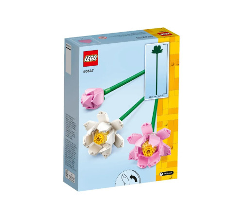 lego icons 40647constructor "flori de lotus" (220 el.)