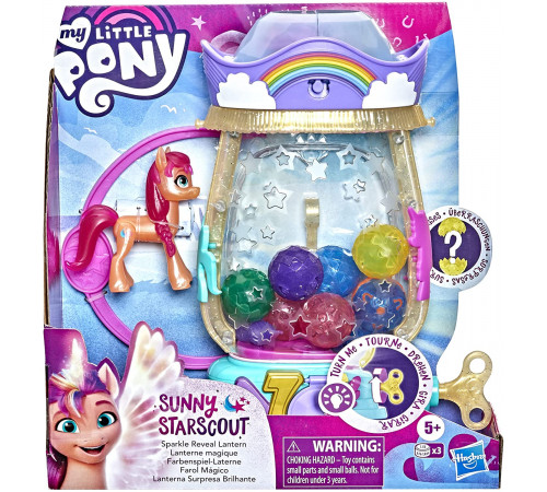  my little pony f3329 set de joc cu ponei "sparkling lantern"