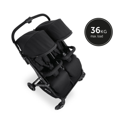 hauck Коляска для двойни swift x duo black