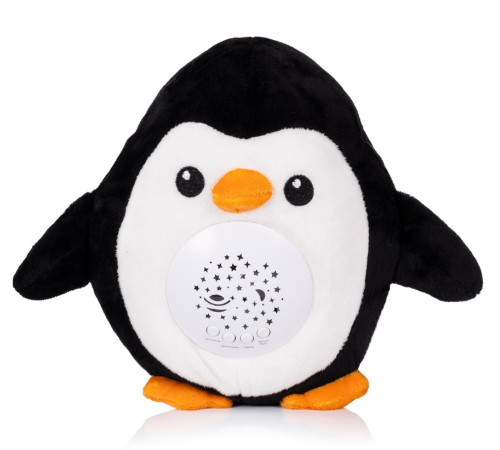 chipolino pil02512lpen jucărie de pluș cu proiector și muzică "pinguin"
