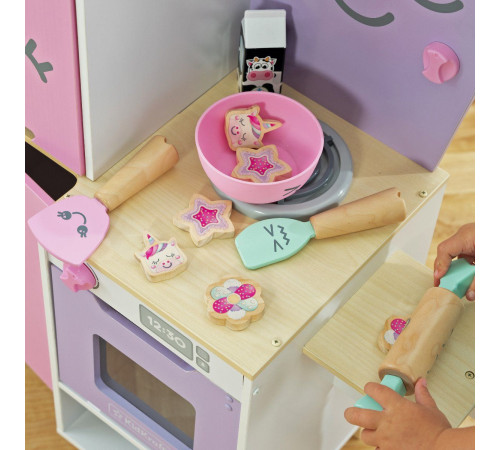 kidkraft 10196-msn bucătărie pentru copii "lil  friends play kitchen"