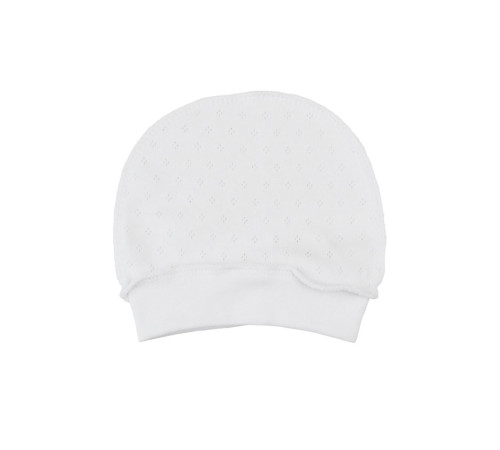  minikin 25130543  căciulă "frunză ajurata" (m.43) alb