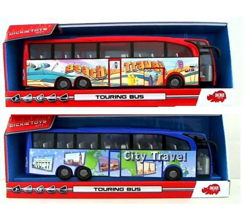 Детский магазин в Кишиневе в Молдове dickie 3745005 Игрушка "Туристический автобус" в асс.