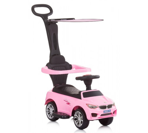 chipolino Машина c ручкой "flash" rocflh02103p розовый