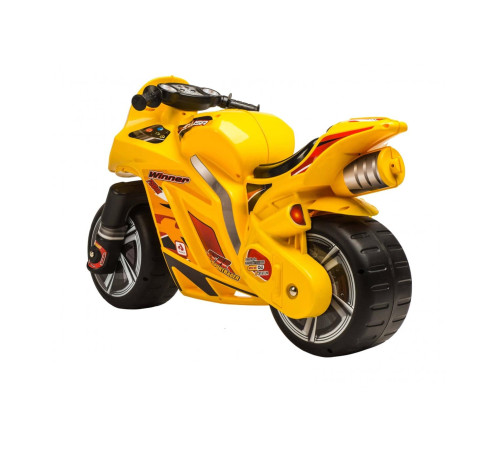 injusa Мото беговел "winner ride-on" жёлтый
