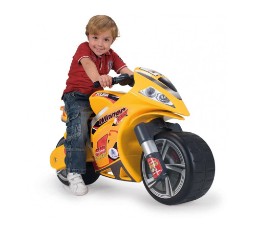 injusa Мото беговел "winner ride-on" жёлтый