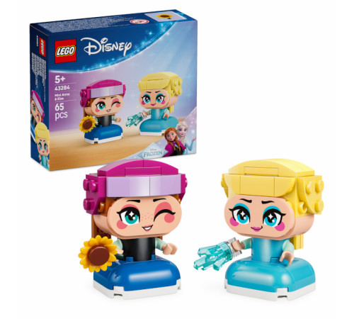 lego disney 43284 constructor "mini anna și mini elsa" (65 el.)