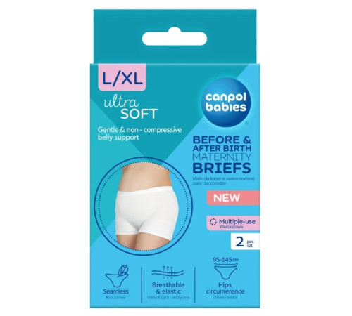  canpol 16/001 chiloti pentru femeile insarcinate si postpartum l/xl (2 buc.)