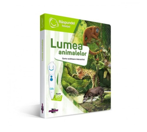 raspundel istetel 69366 set interactiv "lumea animelelor" (include carte si creion electronic)