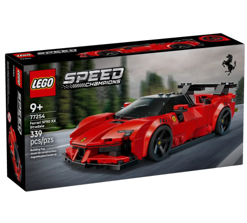  lego speed 77254 constructor "mașina de sport ferrari sf90 xx stradale" (339 el.)