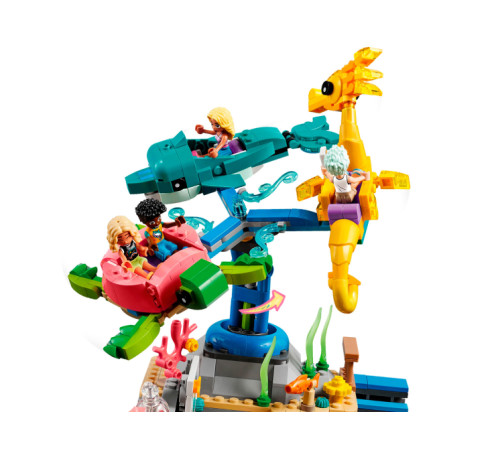 lego friends 41737 constructor "parc de distractii de plaja" (1348el.)