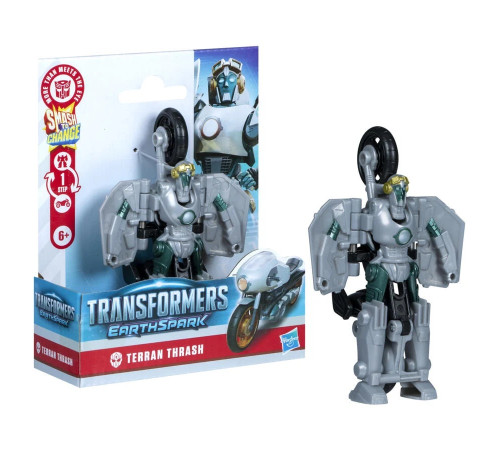 transformers g0742 Трансформер "earthspark 1-step smash change" (в асс.)