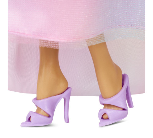 barbie jjx77 păpușa "barbie signature collectible birthday wishes" &icirc;ntr-o rochie curcubeu