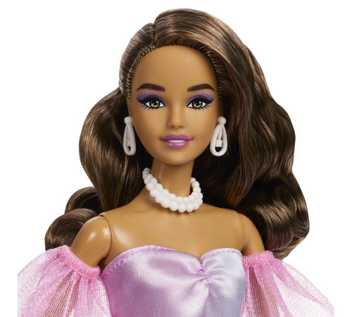 barbie jjx77 păpușa "barbie signature collectible birthday wishes" &icirc;ntr-o rochie curcubeu