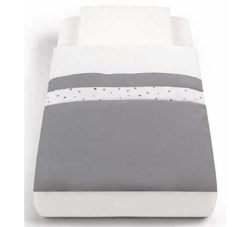 CAM Постельное бельё для колыбели Cullami 161 мишка/серый  cam Постельное бельё для колыбели cullami 161 мишка/серый