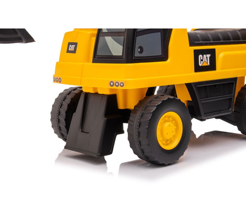 baby mix 53453 mașina excavator cat (galben)