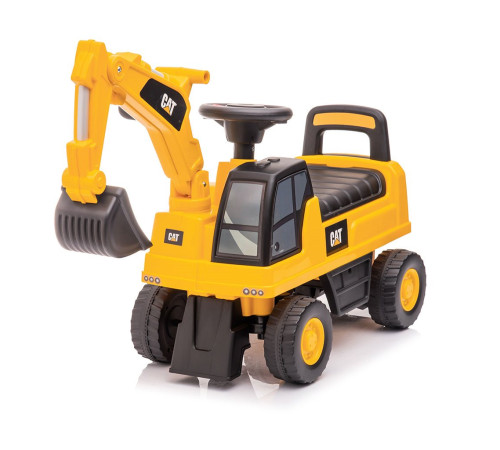 baby mix 53453 mașina excavator cat (galben)
