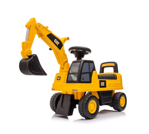 baby mix 53453 mașina excavator cat (galben)
