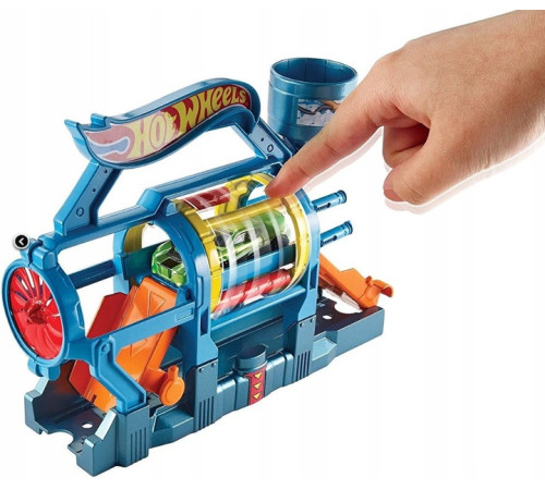 hot wheels fjn34 set de joacă pliabil cu o mașină (în sort)