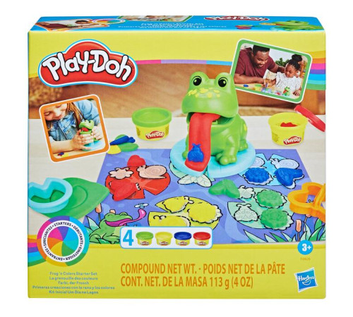  play-doh f6926 Игровой набор "Лягушка и цвета"