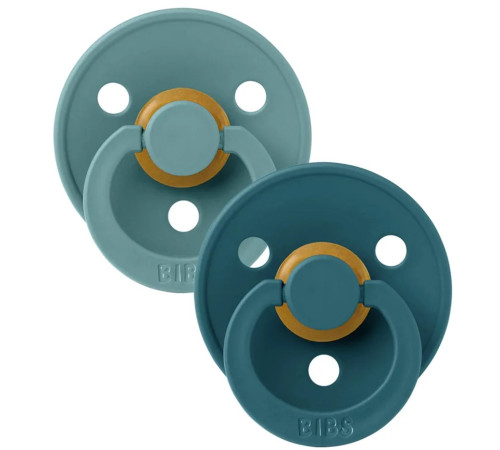  bibs suzeta rotunda din latex forest lake & tiffany (0-6 luni) 2 buc.