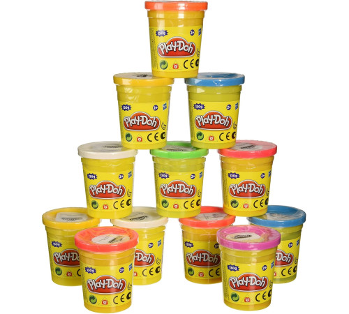  play-doh g0510 plastilină  single can 85 gr. (in sort.)