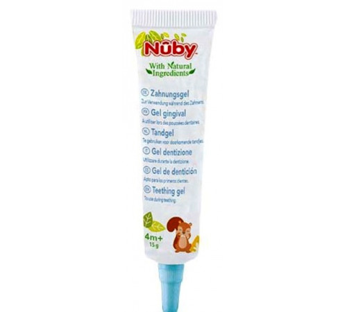  nuby cg67035 Гель для прорезывания зубов (15 гр.)